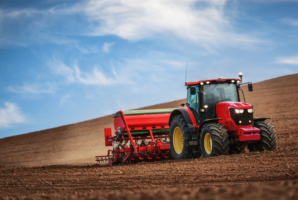 Pulverlacke für Land- und Baumaschinen